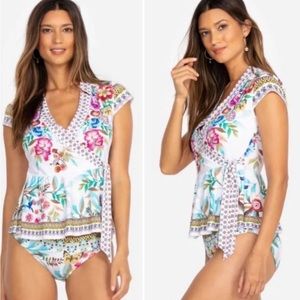 Johnny Was Dreamer Wrap Tankini NWT